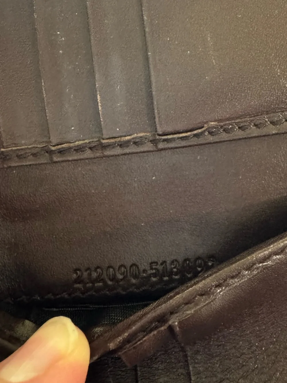 GUCCI Authentic Guccissima Leather Compact Wallet - Picture 5 of 6